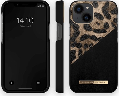 Picture of iDeal Of Sweden IDEAL OF SWEDEN IDACAW21-I2154-330 IPHONE 13 MINI CASE MIDNIGHT LEOPARD