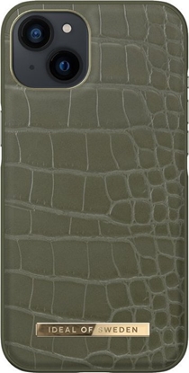Picture of iDeal Of Sweden IDEAL OF SWEDEN IDACAW21-I2161-237 IPHONE 13 CASE KHAKI CROCO