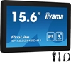 Изображение iiyama ProLite TF1633MSC-B1 computer monitor 39.6 cm (15.6") 1920 x 1080 pixels Full HD Touchscreen Black