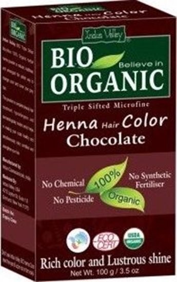 Picture of Indus Valley Bio Organic henna do wosów Czekoladowy 100g