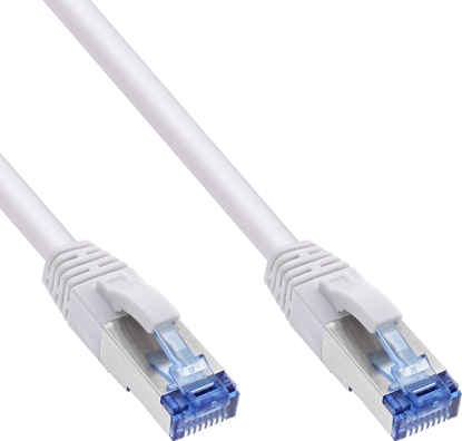 Picture of InLine 40pcs. Bulk-Pack InLine® Patch Cable S/FTP PiMF Cat.6A halogen free 500MHz white 2m