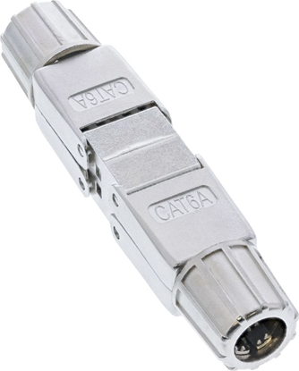 Изображение InLine InLine® Cable connector Cat.6A, shielded, tool free coupler