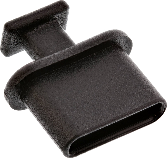 Picture of InLine InLine® Dust Cover for USB Type-C sockets black 50 pcs. pack