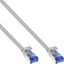 Изображение InLine InLine® Flat patch cable, U/FTP, Cat.6A, TPE halogen free, grey, 10m