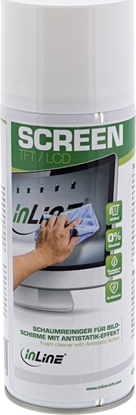 Изображение InLine InLine® Foam Cleaner for screens with antistatic effect, 400ml