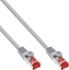 Изображение InLine InLine® Patch Cable S/FTP PiMF Cat.6 250MHz PVC copper grey, 1.2m