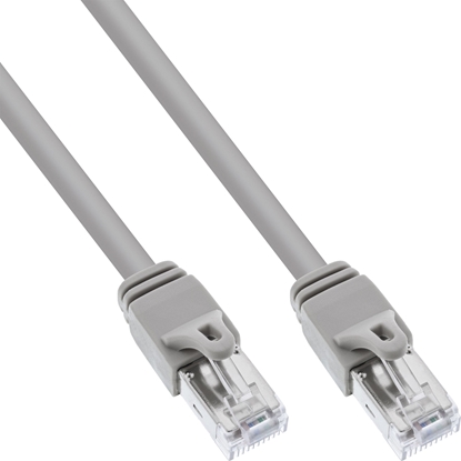 Picture of InLine InLine® Patch Cable S/FTP PiMF Cat.6 certified grey 0.3m
