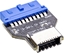 Picture of InLine InLine® USB 3.0 Mainboard to USB 3.2 Type-E Key-A Adapter internal