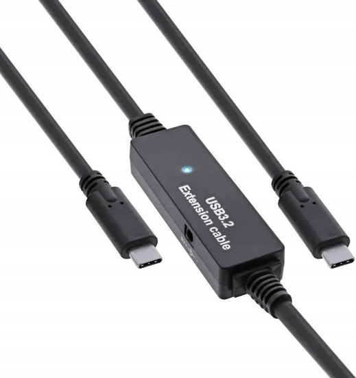 Picture of InLine InLine® USB 3.2 Gen.1 active cable, USB-C male to USB-C male, 10m