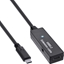 Attēls no InLine InLine® USB 3.2 Gen.1 active extension, USB-C male to USB-C female, 5m