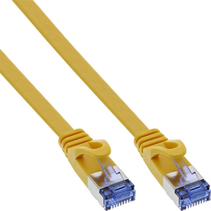 Picture of InLine Patchcord InLine® paski, U / FTP, kat. 6A, zólty, 3m