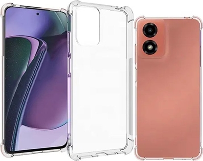 Picture of INSMAT Insmat Impact Case back cover, Motorola G04, transparent