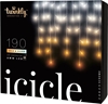 Picture of Inteligentne lampki sople Icicle 190 AWW LED, 5x0,5 m, IP44, przezroczysty przewód