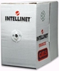 Picture of Intellinet Network Bulk Cat5e Cable, 24 AWG, Solid Wire, Grey, 305m, U/UTP, Box