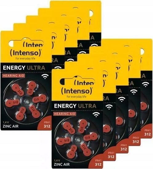Picture of Intenso Intenso Hörgeräte Batterien | Zink-Luft A312 60er Pack