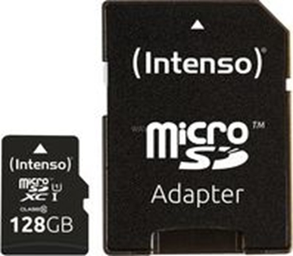 Изображение Intenso microSDXC Cards    128GB C10 UHS-I Premium with Adapter