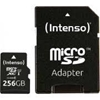 Изображение Intenso microSDXC Cards    256GB C10 UHS-I Premium + Adapter