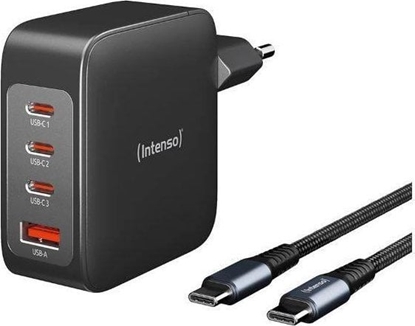 Изображение Intenso Power Adapter W140 SET 2x USB-C 1x USB-A incl. Cable