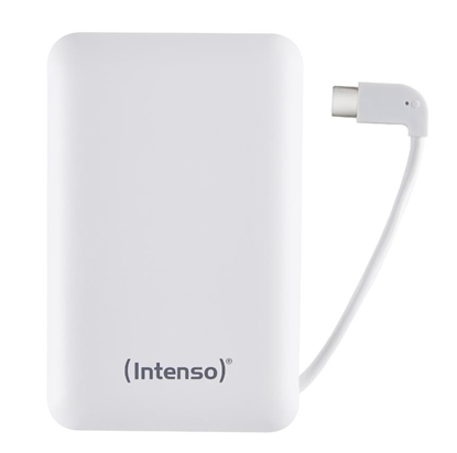 Изображение Intenso Powerbank XC10000 white +USB-A to Type-C Cable 10000 mAh