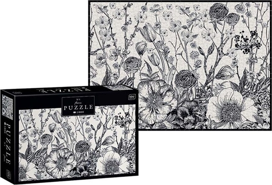 Изображение Interdruk Puzzle 1000el Flowers 1 INTERDRUK