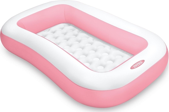 Picture of Intex Basen dmuchany prostoktny 166x100x25 cm róowy