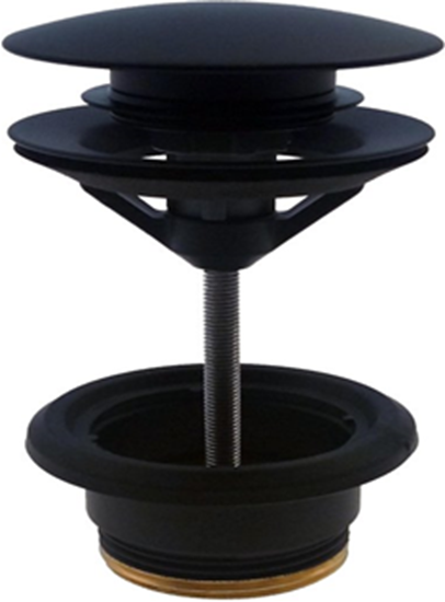 Picture of Izlietnes izplūde 1 1/4'' melns Herz