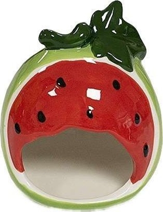 Изображение Yarro International YARRO DOMEK CERAMICZNY DLA GRYZONIA       ARBUZ 8,5 x 7,5 x 7,5 CM