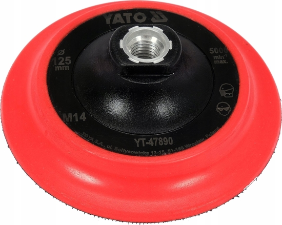 Picture of Yato YATO UCHWYT MOCUJCY 125mm Z RZEPEM, M14