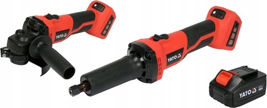 Изображение Yato ZESTAW SZLIFIEREK 18V, 4.0AH + ÅADOWARKA