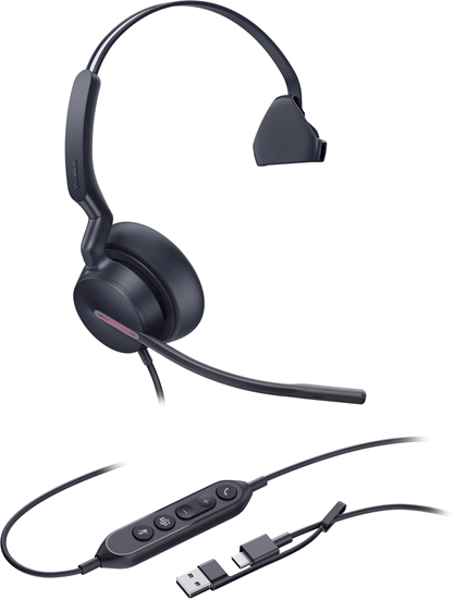 Picture of Yealink Headset UH46 Mono Teams USB-C/A