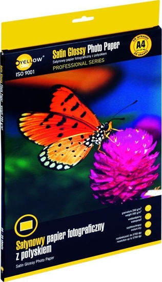 Picture of Yellow One Papier fotograficzny do drukarki A4 (PA13YEL)