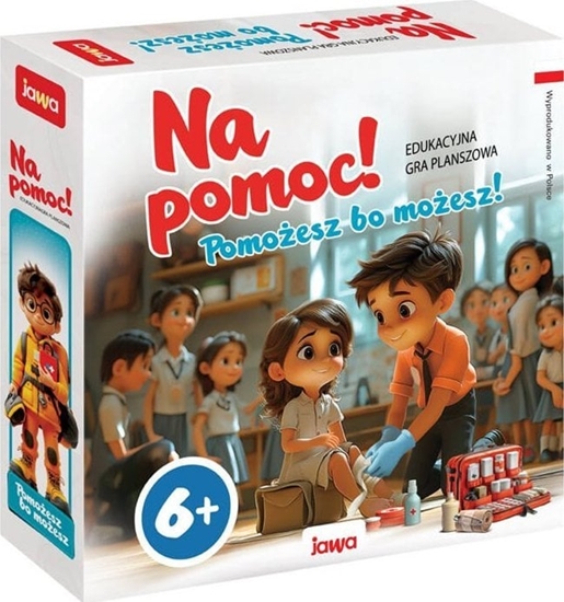 Изображение Jawa Jawa Gra edukacyjna planszowa Na pomoc! Pomoesz bo moesz! GR0716