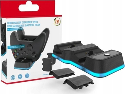 Attēls no JYS adowarka Stacja+ 2x Akumulator Do Pad Xbox One X / Jys-x129