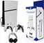 Picture of JYS Uchwyt cienny Na cian Wieszak + Kabel 2w1 Do Sony Playstation 5 Ps5 Slim / Jys-p5177