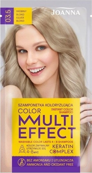 Picture of Joanna Joanna Multi Effect Color szamponetka koloryzujca 03.5 Srebrny Blond 35g