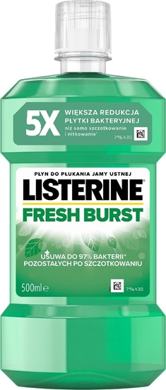 Изображение JOHNSON LISTERINE Pyn do pukania jamy ustnej Fresh Burst 500 ml