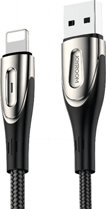 Attēls no Joyroom USB Cable for Lightning Joyroom Sharp S-M411 2.4A, 3m (Black)