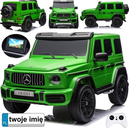 Picture of Jokomisiada Auto na akumulator Mercedes G klasa 63 AMG 4x4 Panel Radio 2osoby 24V