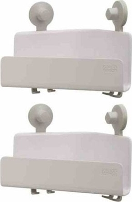 Picture of Joseph Joseph EasyStore 2-piece White Corner Shower Shelf Set