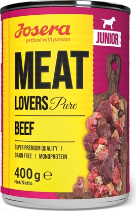Изображение Josera Meat Lovers Junior Pure Woowina 400g