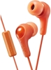 Picture of JVC HA-FX7M-D-E Gymy Plus headphones with remote & microphone Orange
