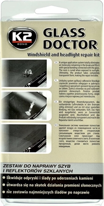 Attēls no K2 K2 Glass Doctor zestaw do naprawyczy do szyb samochodowych uniwersalny
