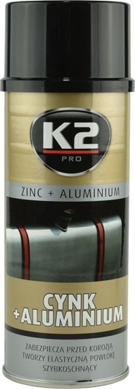 Picture of K2 K2-CYNK+ALUMINIUM SPRAY 400ML