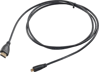 Изображение Kabel Akyga HDMI Micro - HDMI 1.5m czarny (AK-HD-15R)