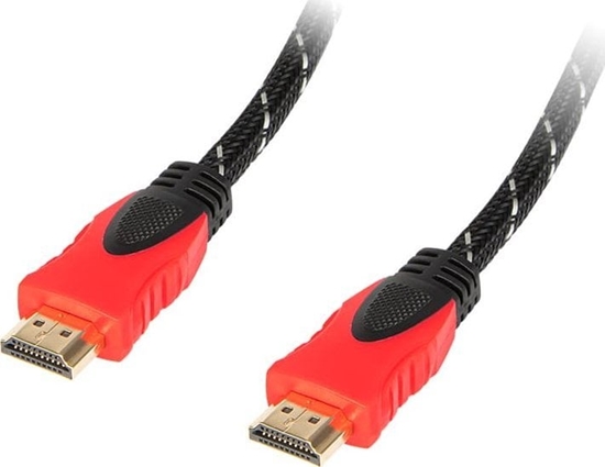 Picture of Kabel Blow Przy. HDMI-HDMI PREMIUM proste 1.0m RED
