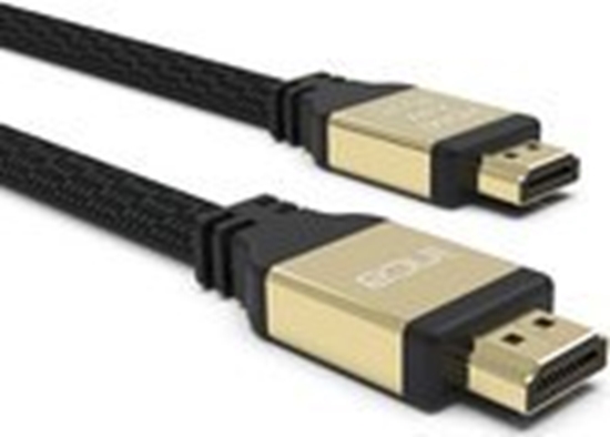 Изображение Kabel Cian Technology HDMI - HDMI 2m zoty (IHD-02)