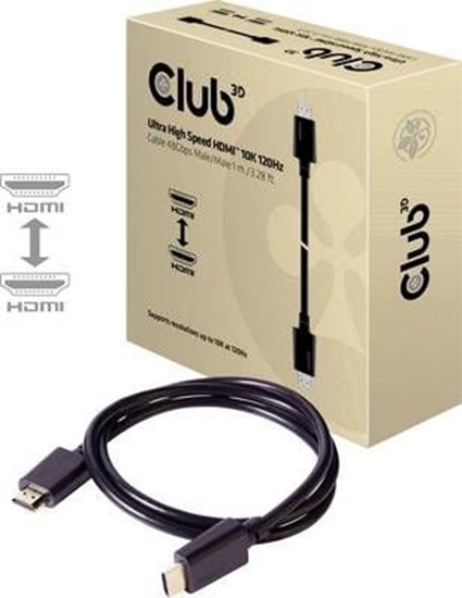 Picture of Kabel Club 3D HDMI - HDMI 2m czarny (CAC-1372)