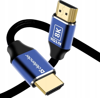 Изображение Kabel Defender HDMI - HDMI 5.1m czarny (87333)