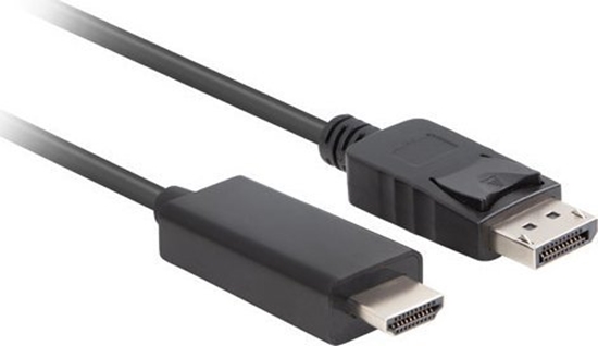 Изображение Kabel DisplayPort (M) V1.1 -> HDMI (M) 5m czarny 