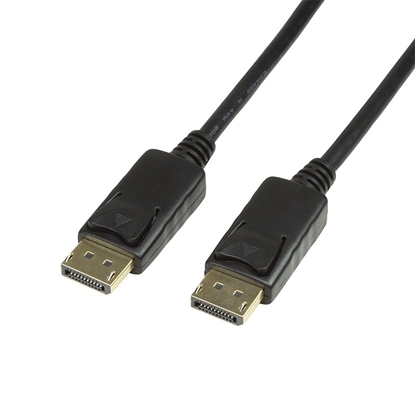 Picture of Kabel DisplayPort 1.2 M/M, 4K2K, 7.5m, czarny